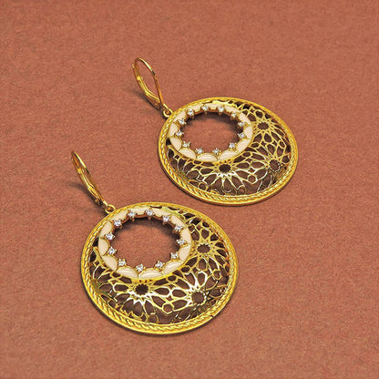 Divino Praline Shire Pink Danglers