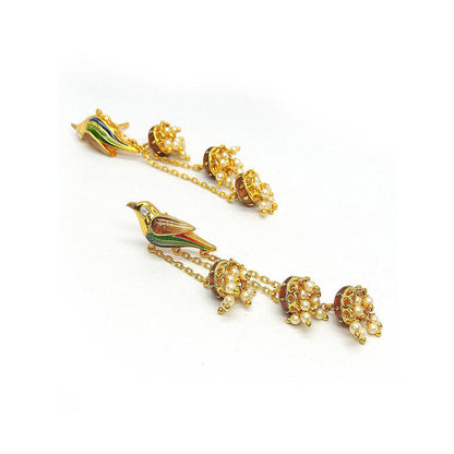 Divino Multi-Color Ode To Nature Dangler Earrings