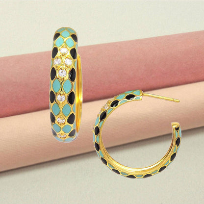 Divino Cyan Ark Muli-Color Hoops