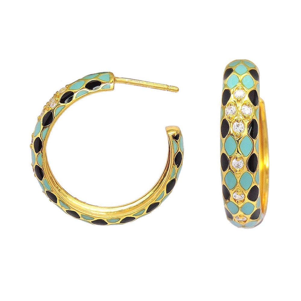 Divino Cyan Ark Muli-Color Hoops