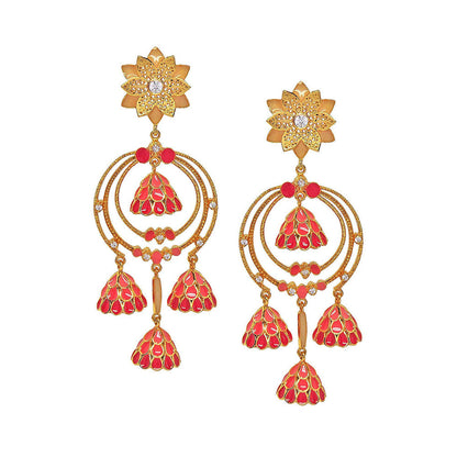 Divino Pink Desire Danglers