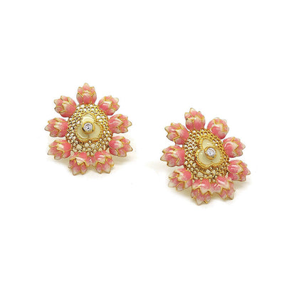 Divino Pink Warm Blush Studs