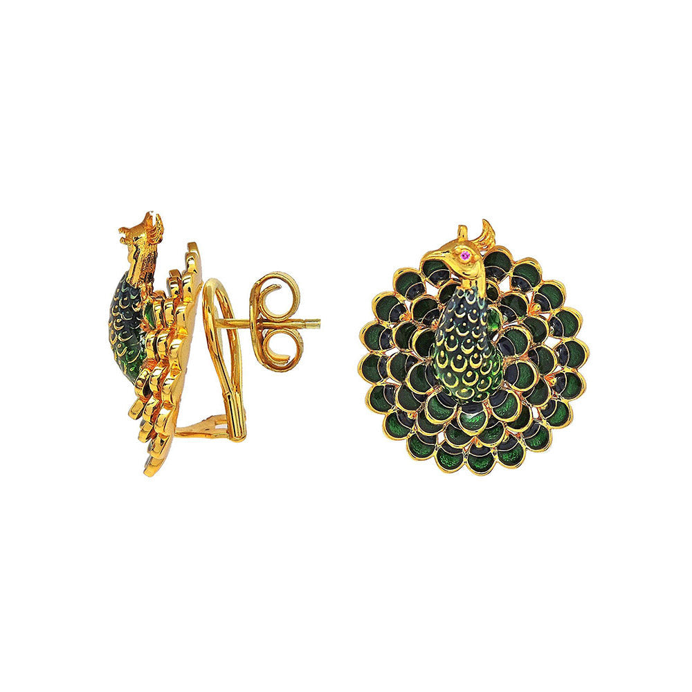 Divino Classy Claire Green Studs