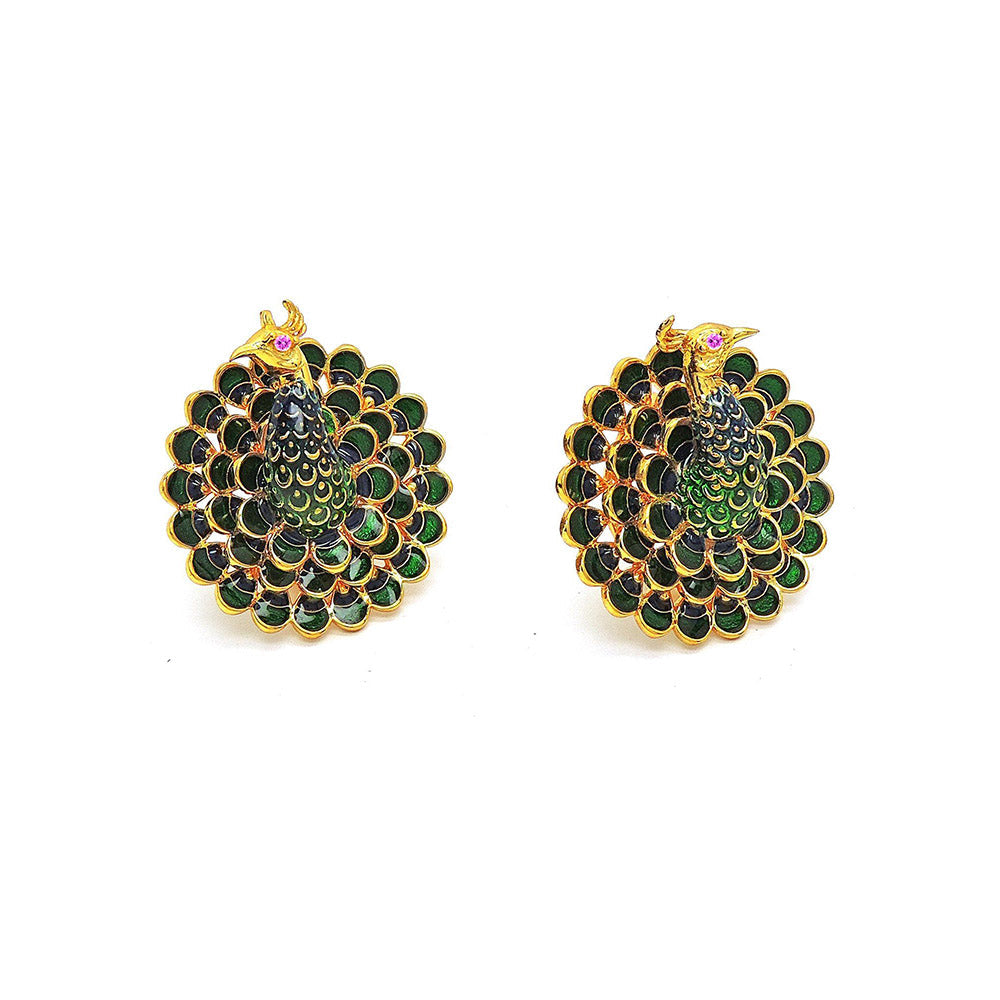 Divino Classy Claire Green Studs