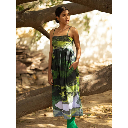 Doodlage Ella Green Dress