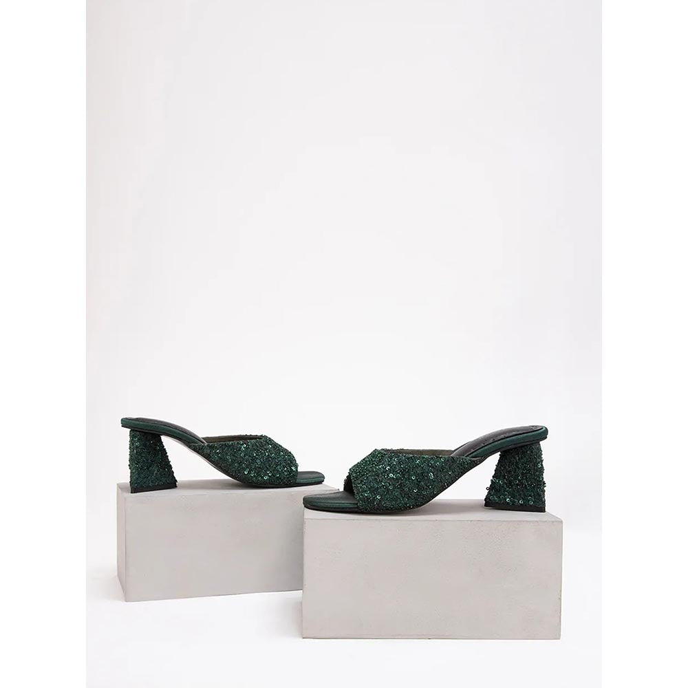 DOUX AMOUR Valencia Nebula Emerald Heels