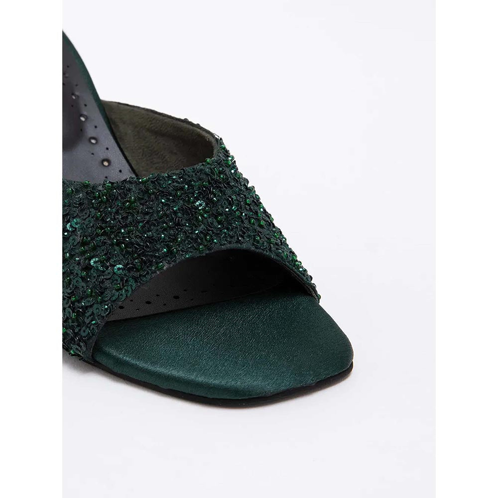 DOUX AMOUR Valencia Nebula Emerald Heels