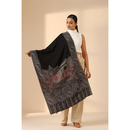 Dusala India Shwena Cashmere Fine Wool Stole