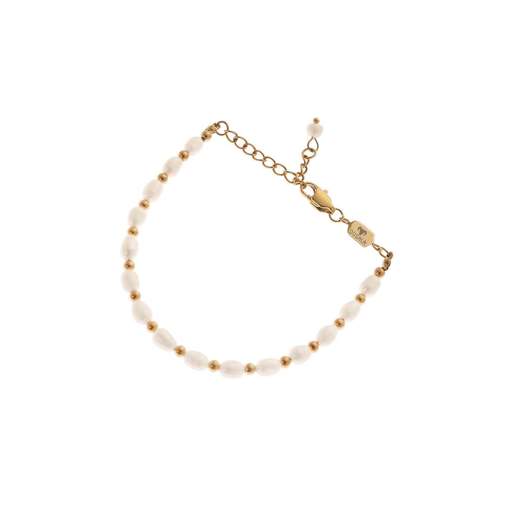 Dusala India White Daily Bracelet