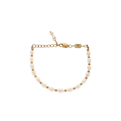 Dusala India White Daily Bracelet