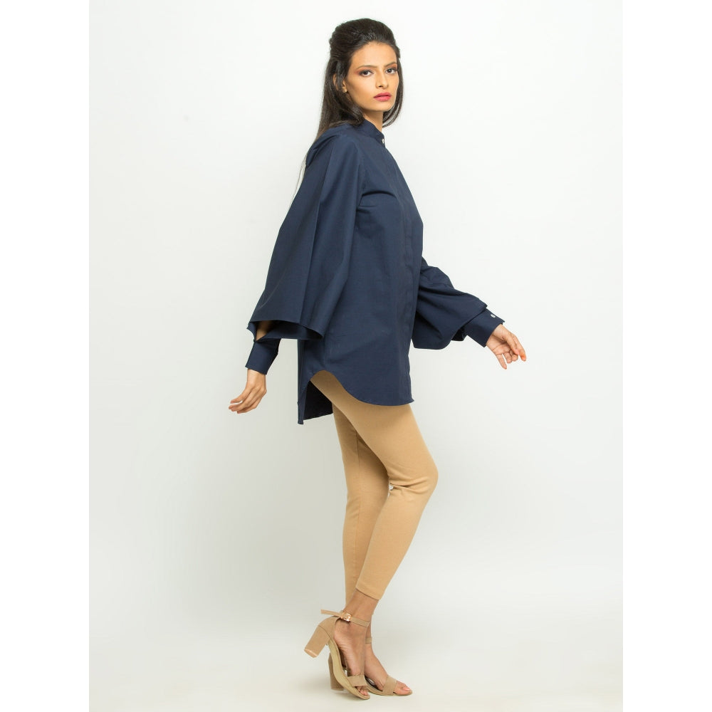 Echke Chinese Collar Shirt