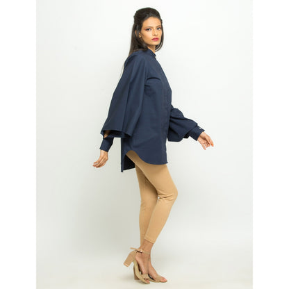 Echke Chinese Collar Shirt
