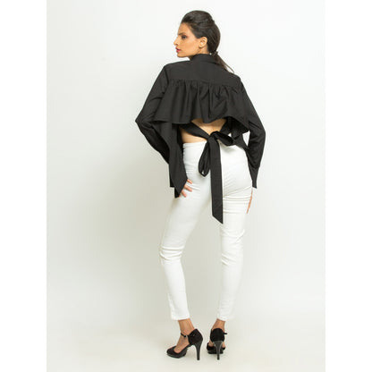 Echke Tie-Up Shirt