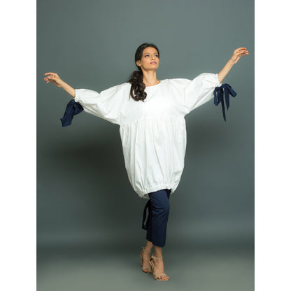 Echke Co-Ord with Tie-Ups (Set of 2)