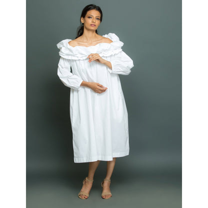 Echke Off Shoulder Dress