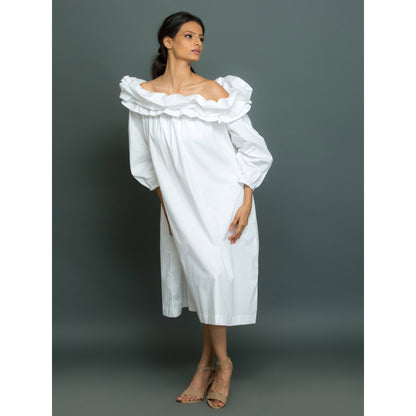 Echke Off Shoulder Dress