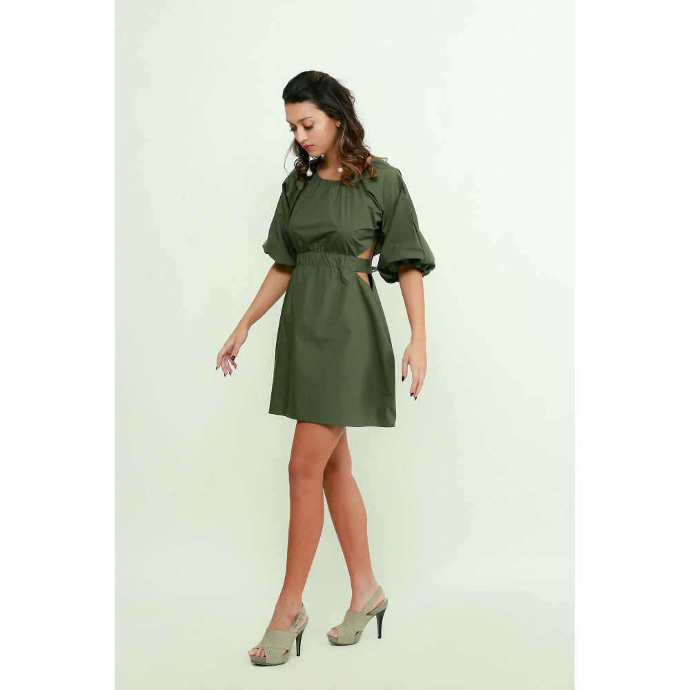 Echke Dress With Side Mid-Riff Opening