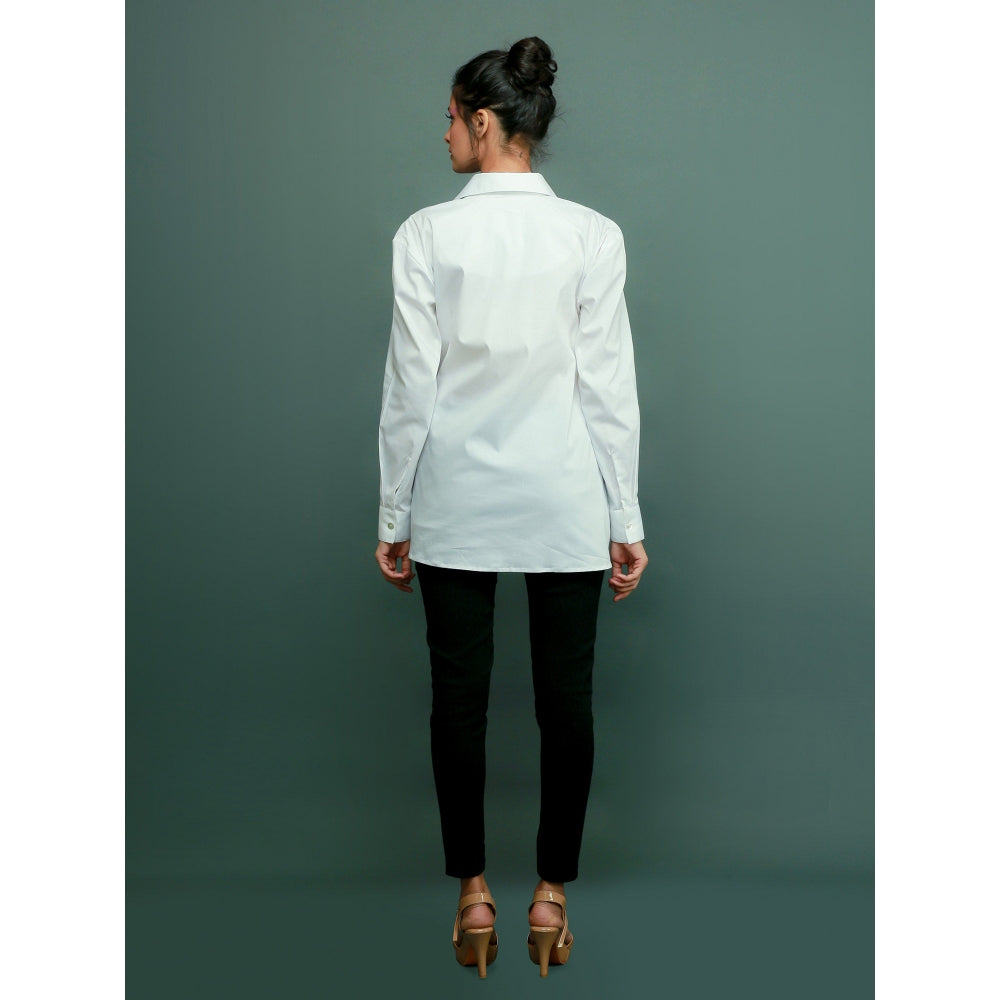 Echke Shirt With Tie-Up Feature
