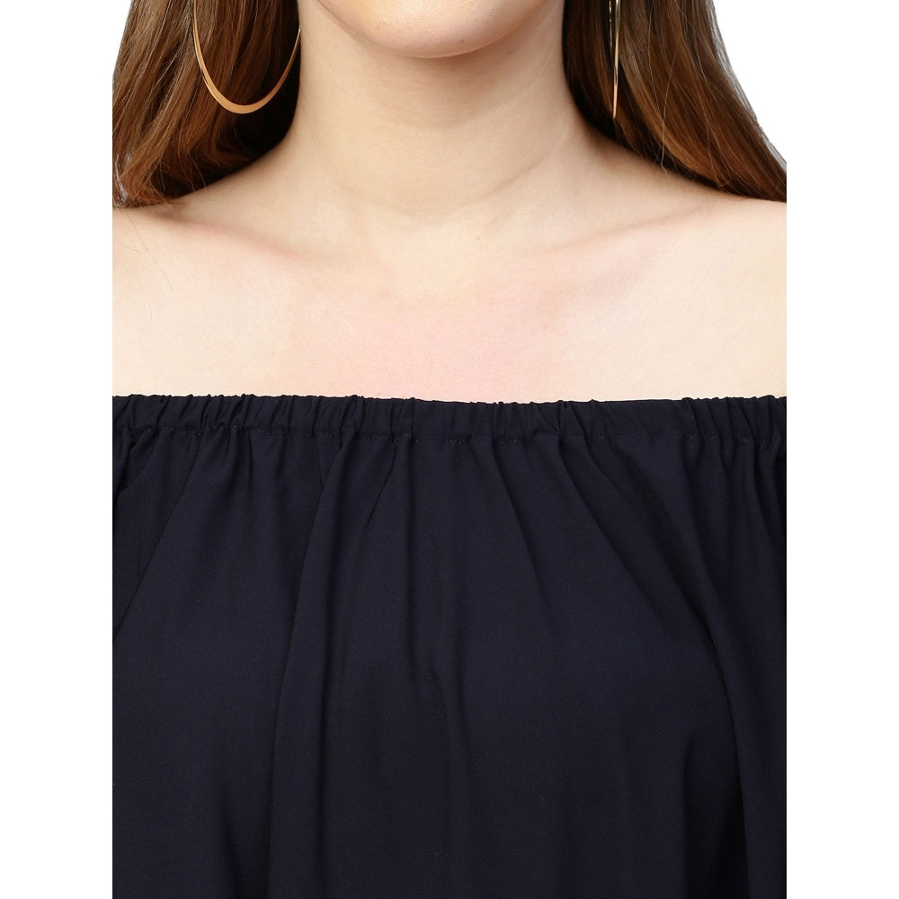 Echke Off Shoulder Poncho Top