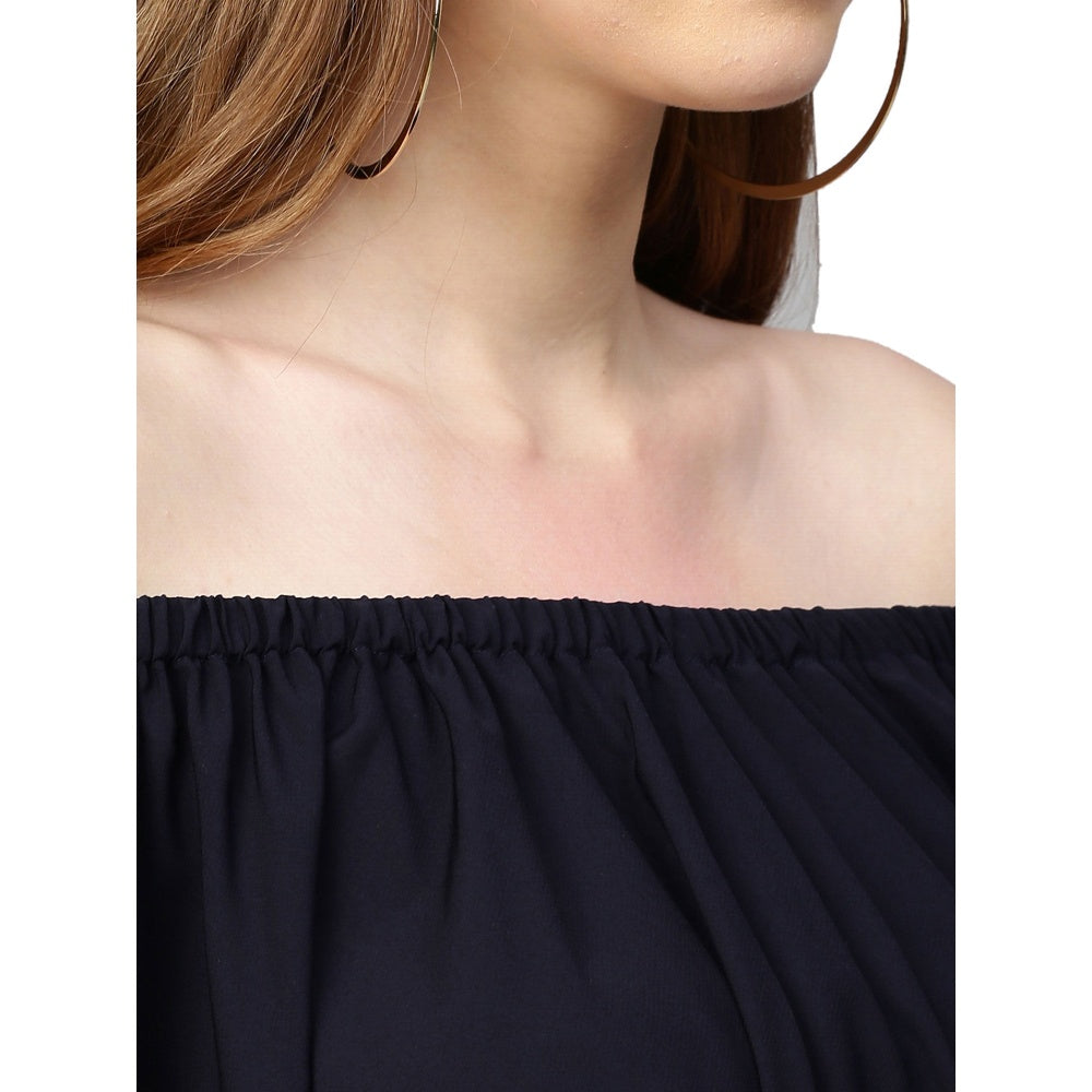 Echke Off Shoulder Poncho Top
