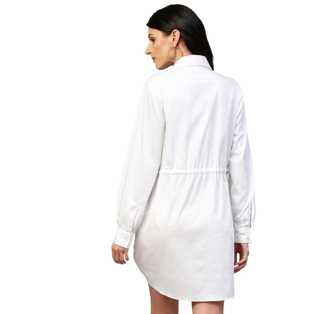 Echke Asymmetric Top With Long Collars