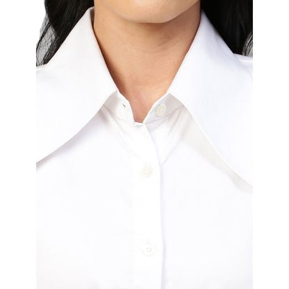 Echke Asymmetric Top With Long Collars