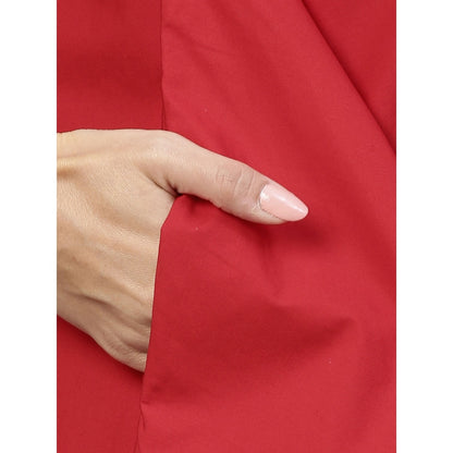 Echke Cowl Feature Sleeveless Dress