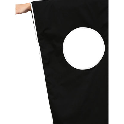 Echke Long Fitted Dress With Sleeve Hole Feature