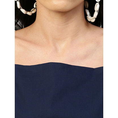 Echke A Line Dress With Extended Strap Feature
