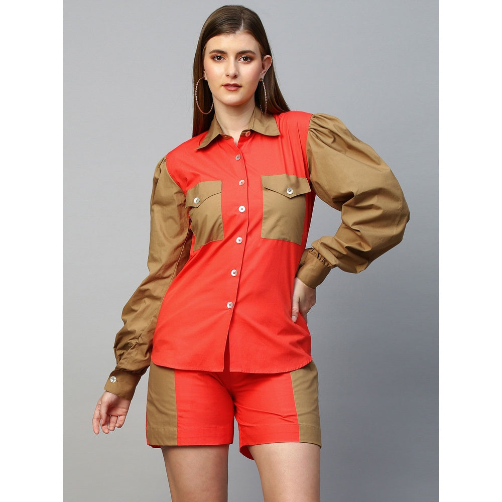 Echke Shorts and Shirt Co-Ord Set (Set of 2)