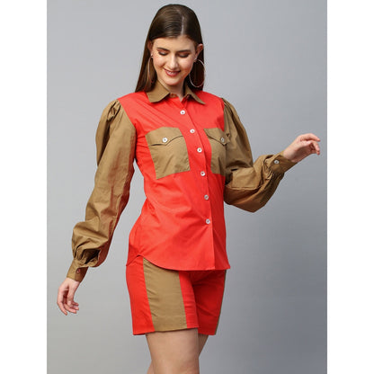 Echke Shorts and Shirt Co-Ord Set (Set of 2)