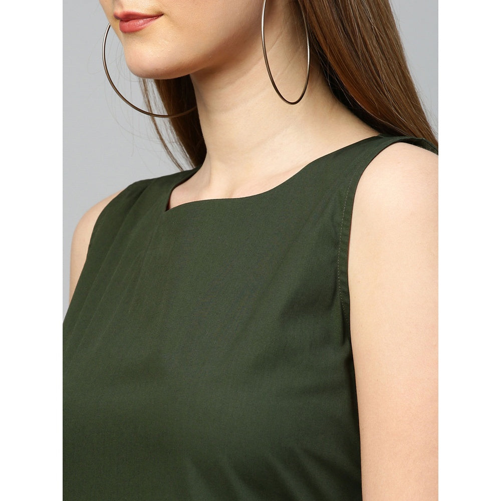 Echke Asymmetric Dress With Zipper