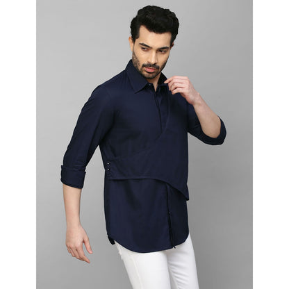 Echke Dark Blue Shirt with Harness Patch