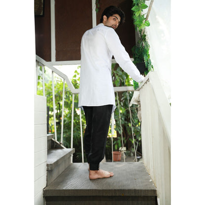 Echke White & Black Co-ord (Set of 2)