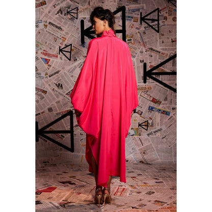 Echke Pink Fc Kaftan Dress
