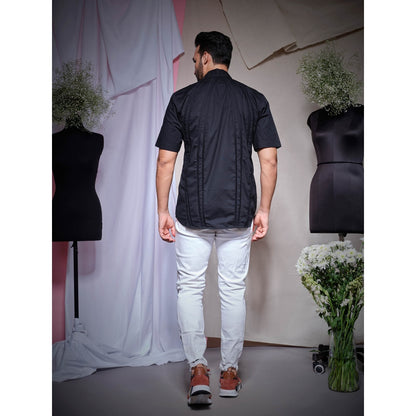 Echke Black Zara Cotton Shirt