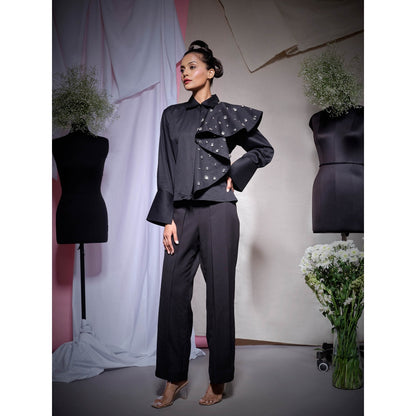 Echke Womens Black Shirt