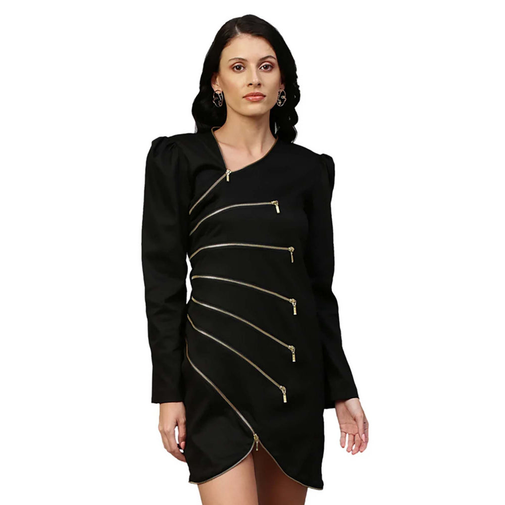 Echke Black Cocktail Dress