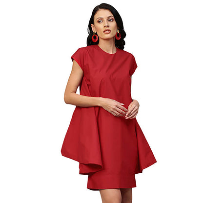 Echke Red Sleeveless Dress