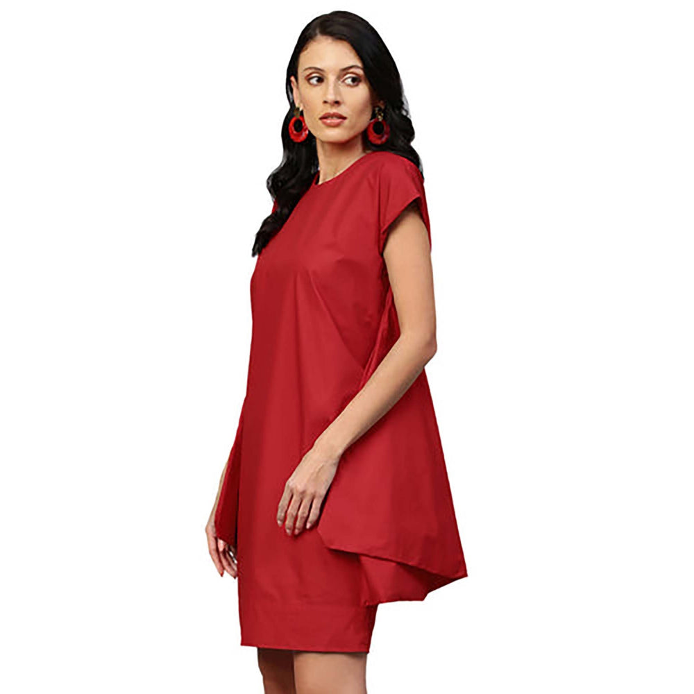 Echke Red Sleeveless Dress