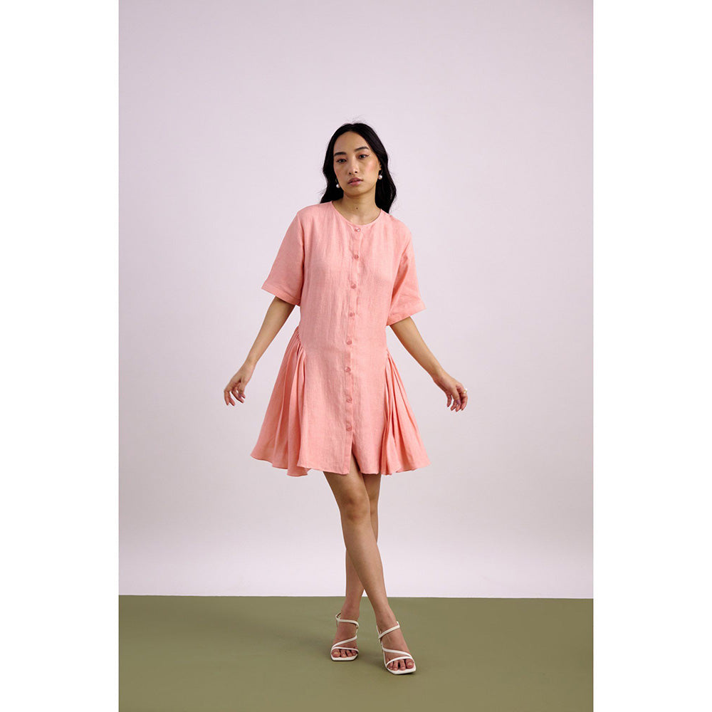 EchoStudio Pink Drift Dress