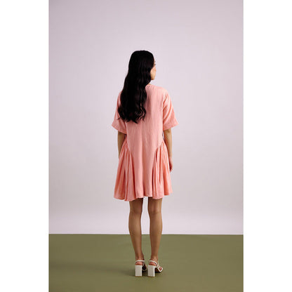 EchoStudio Pink Drift Dress