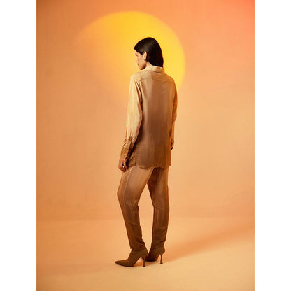 EchoStudio Latte Co-ord (Set of 2)