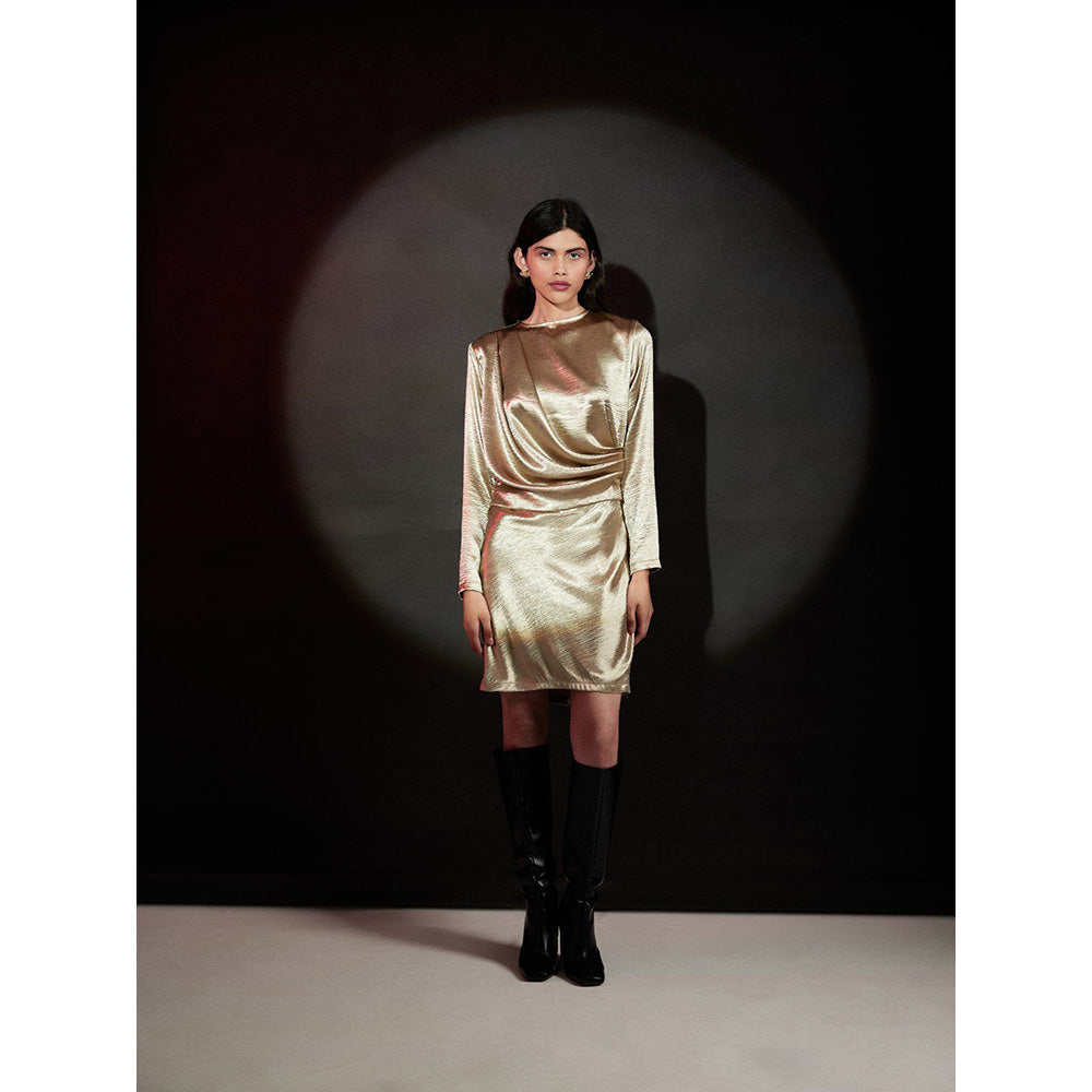 EchoStudio Gold Dust Dress