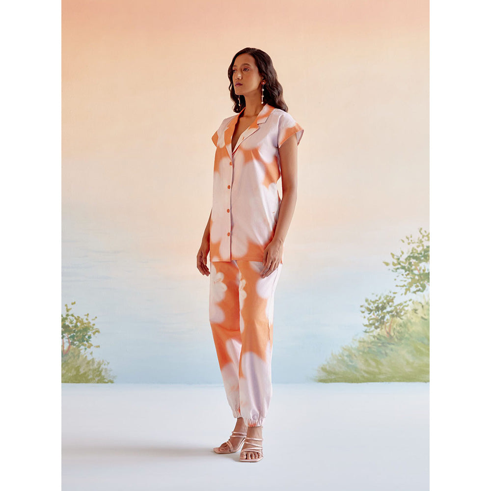 EchoStudio Orange Echo Cabana Co-Ord (Set of 2)