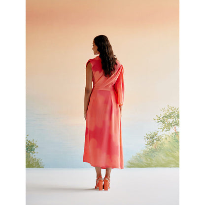 EchoStudio Peach Echo Juna Dress