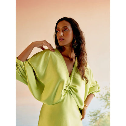 EchoStudio Green Echo Palma Dress