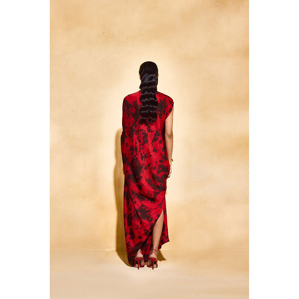 EchoStudio Red Raya Dress