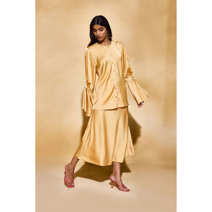 EchoStudio Celine Solid Co-Ord (Set of 2)
