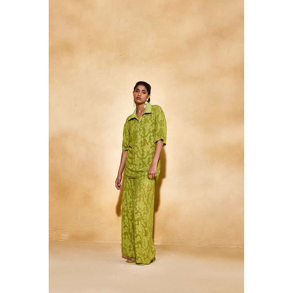 EchoStudio Green Moss Co-Ord (Set of 2)